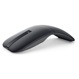 DELL MS700 - Mouse Bluetooth de Viaje - Bluetooth 5.0, Microsoft Swift Pair Pair (Solo Windows 10 y 11), Sensor LED óptico, Desplazamiento táctil con el último Driver táctil, Color Negro