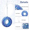 Lily's Home 8" Mosaic Hanging Bird Feeder with 10" Wire