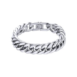 Bracelets for Large Wrists Chunky 9 Inch Link Chain Bracelet for Men Father