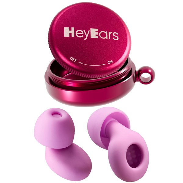 HeyEars Ultra Soft Ear Plugs for Sleeping, Noise Sensitivity, Passive
