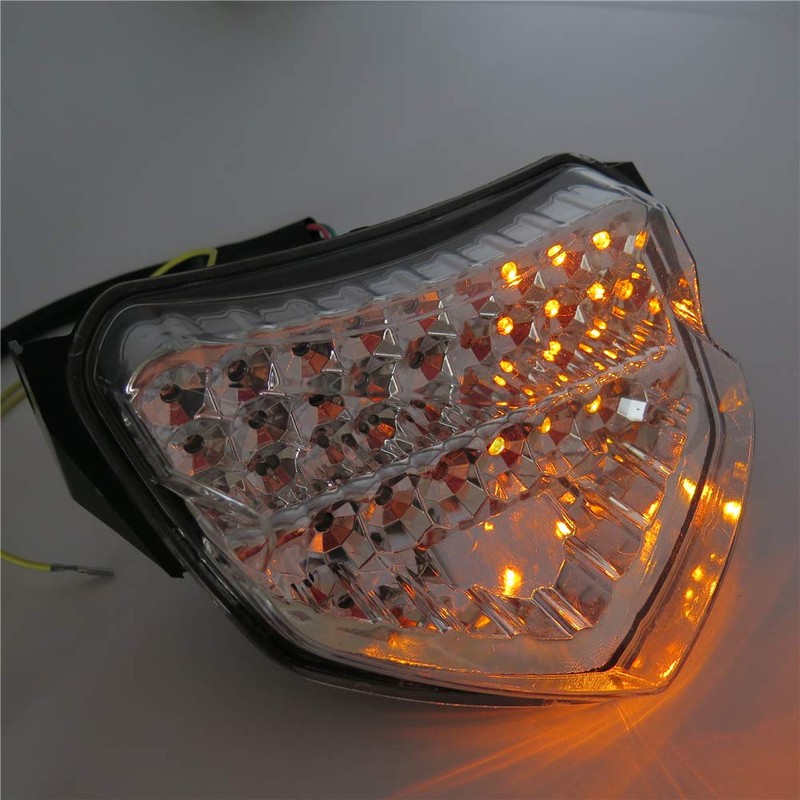 HASkulle Clear Led Tail Light for Suzuki GSX-R GSXR 600