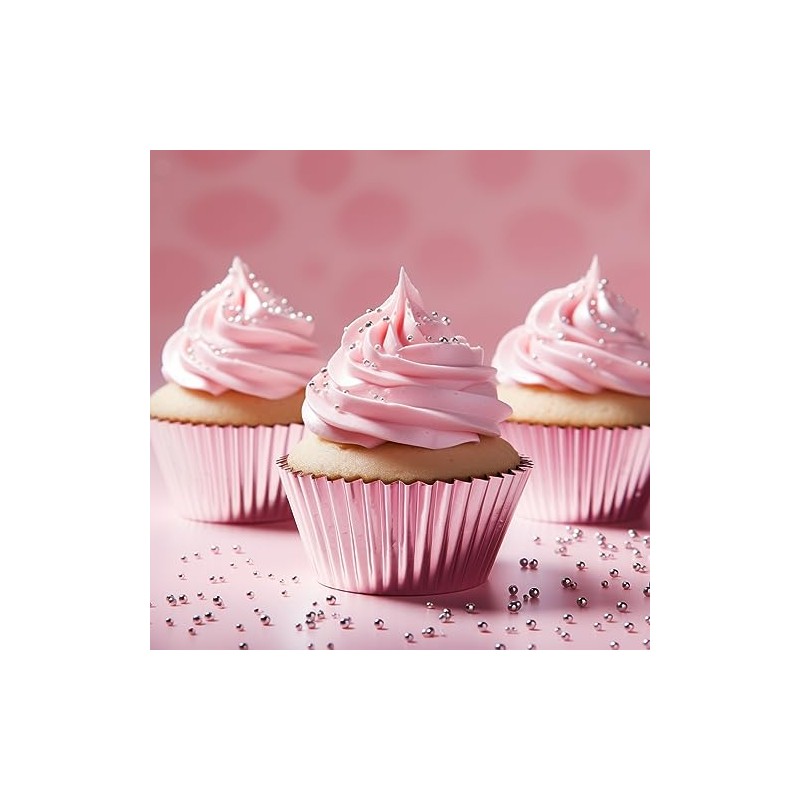 Papyrus Medium Foil Baking Cup 50-Pieces, 44 mm Size, Pastel