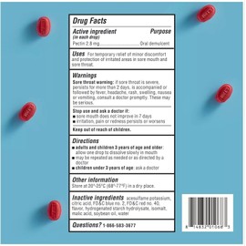 Ludens Pack of 2 Luden's Sore Throat Drops, Sugar Free Wild Cherry, 75 Count Each