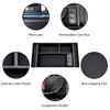 JOJOMARK Center Console Organizer Tray fits for 2019-2022 GMC Sierra/Chevy