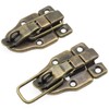 Retro Style Duckbilled Toggle Hasp Latch,LBTODH 2 pcs Antique Toggle