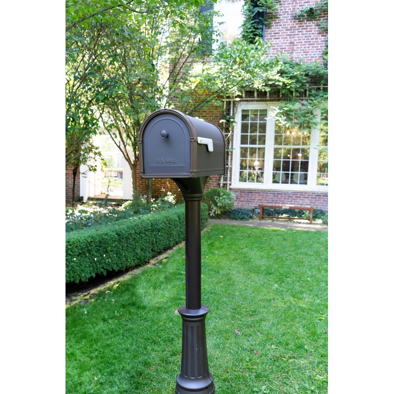 Architectural Mailboxes Bellevue Galvanized Steel Post Mount Mailbox, Compatibility Code