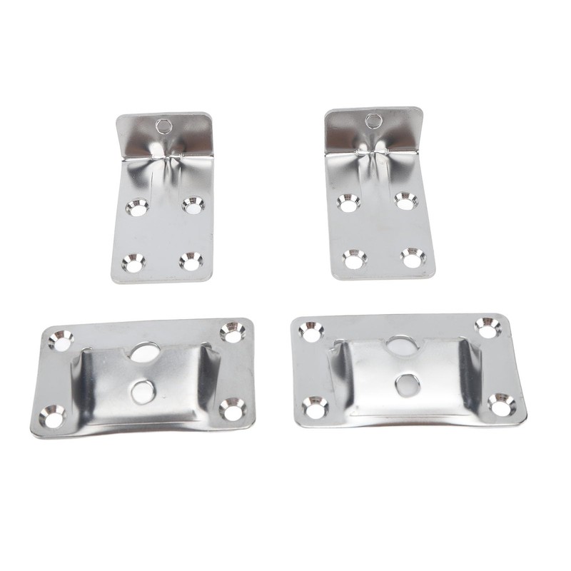 Aramox 1 Pair Removable Table Mount, Marine Stainless Steel Desk