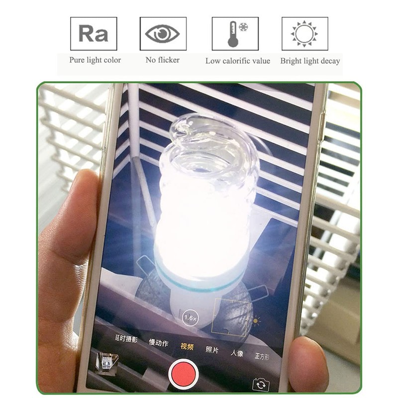 30W Spiral LED Bulbs, E26/E27 Corn Light (250W Incandescent Equivalent),