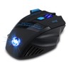 zelotes Wireless Gaming Mouse 4000DPI 7 Buttons LED 2.4GHz with