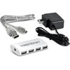 TRENDnet 7-Port USB 2.0 Hub, TU2-700, 7 x USB 2.0