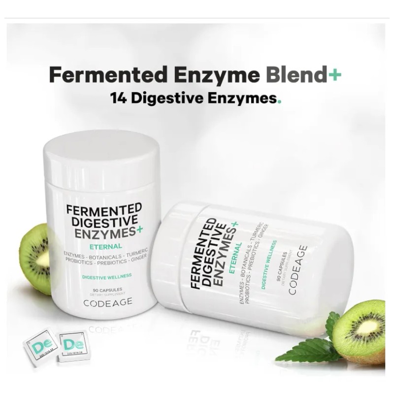 Enzimas Digestivas Veganas Digestión Óptima 90caps Americano Sin Sabor