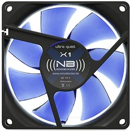 NoiseBlocker L-XC1B - BlackSilent Fan XC1-80mm (1700rpm) - OEM