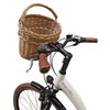 KLICKfix Farradtasche Weidenkorb Mini Lenkerkorb, Braun, 13 Liter