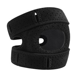 Knee Brace For Men - Brace & Elastic Knee Pads - Adjustable Wrap, Leg Support For Workout, Weightlifting, Hiking, Sports Running