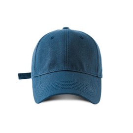 COTIDI Mens 100% Cotton Baseball Cap Adjustable Hat, navy