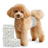 LeapSheep Disposable Male Dog Wraps, Super Absorbent Dog Diapers Male,
