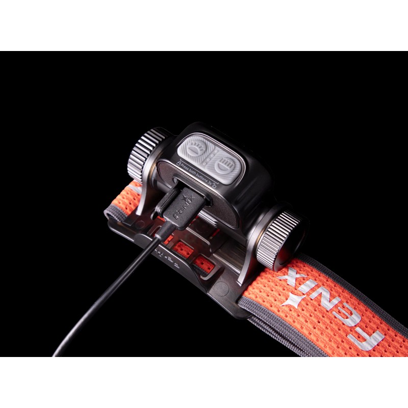 Fenix HM65R-T V2 Rechargeable Lightweight Trail Running Headlamp - Black