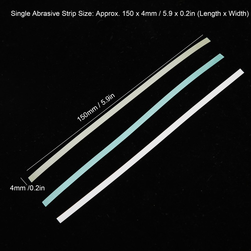 75pcs Dental Abrasive Strips Teeth Polishing Finishing Gloss Detal Supply