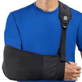 healjoy Custom SLR Arm Sling – Split Strap Technology for Pain Relief, Ergonomic Shoulder & Arm Support, Lightweight & Breathable, Adjustable for Left or Right Arm, Men & Women