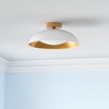 kudos Flush Mount Light Fixture, 16-inch LED Ceiling Light Fixture,