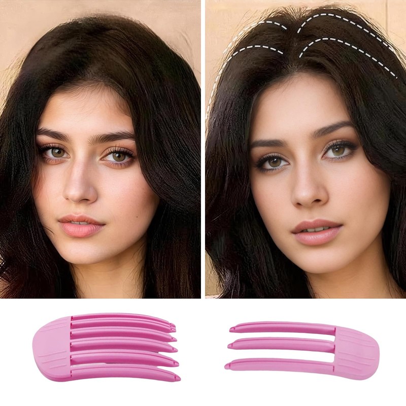 Pack of 3 Upgrade Hair Root Lifting Combs Set Volume
