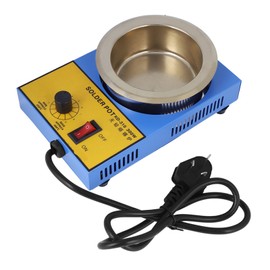 300W 100mm Leadfree Solder Pot Soldering Desoldering Bath Titanium Plate