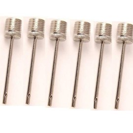 Grepo 6 Needles Hand Pump for Inflating Balls, Soccer Ball, Basketball, Futsal Ball, Volleyball, Handball, Bulk Purchase Set