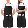 Utopia Kitchen Utopia Kitchen 2 Pack Bib Apron, Adjustable with