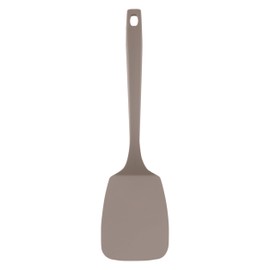 Kai KAI Turner Beater, Spatula, Scratch Resistant, All Nylon, One Piece Molded, Nuatone, Charcoal, Black, Dishwasher Safe, Made in Japan, Beige, Gray