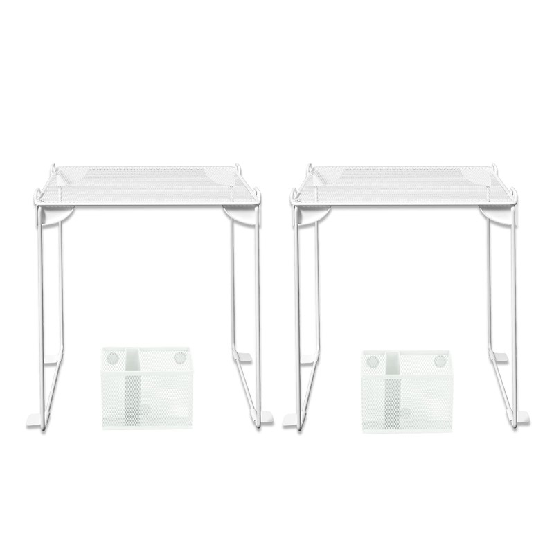 Neudeoc Locker Organizer and Accessories Kit, Includes Mesh Locker Shelf