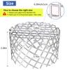 4" PVC Termination Vent Mesh Cap, 304 Stainless Steel Dryer
