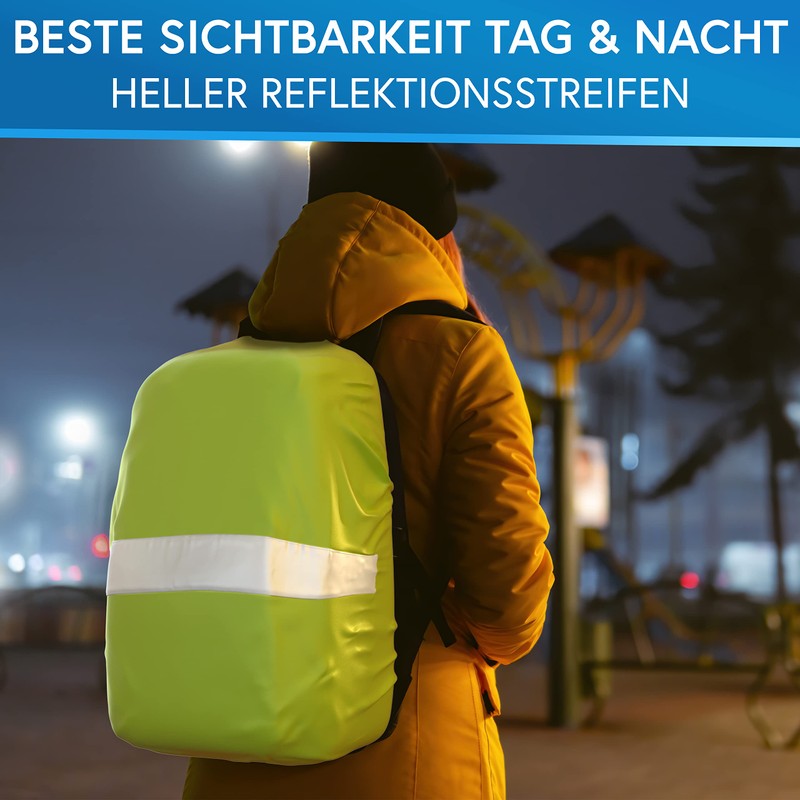 Nextcover® AquaShield Universal Rain Cover for Backpack & School Bag