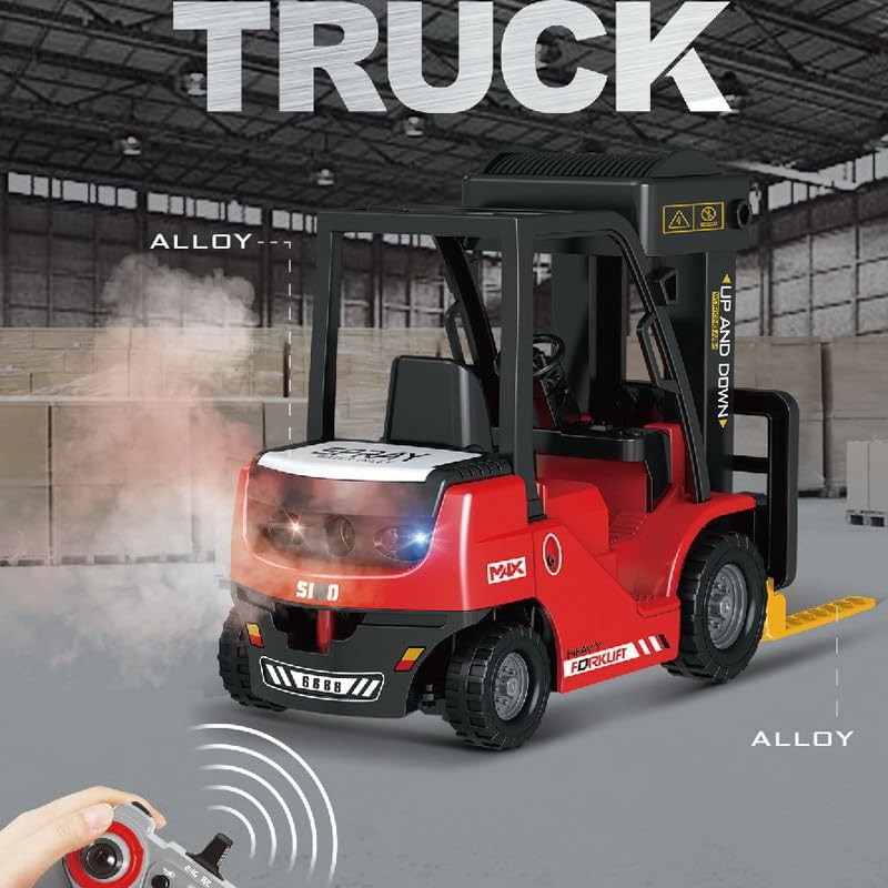 Authticar RC Forklift Truck, 1:24 Scale 2 in 1 Transform