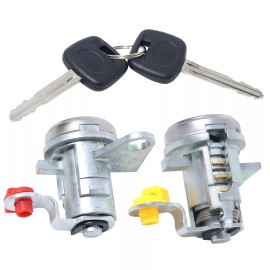 1st_auto_parts Left  Right 2 x  Door Lock Cylinder with Keys Front For Toyota Tacoma 95-04