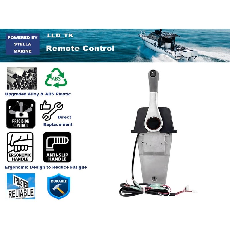 Binnacle Console Remote Control Box Replace for Suzuki Outboard Single