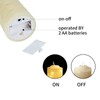 Battery Operated Flameless LED Candles: with Embedded String Lights, 3