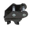 Fafeicy Mechanical Quick Release Coupling for Mini Excavator Attachments -