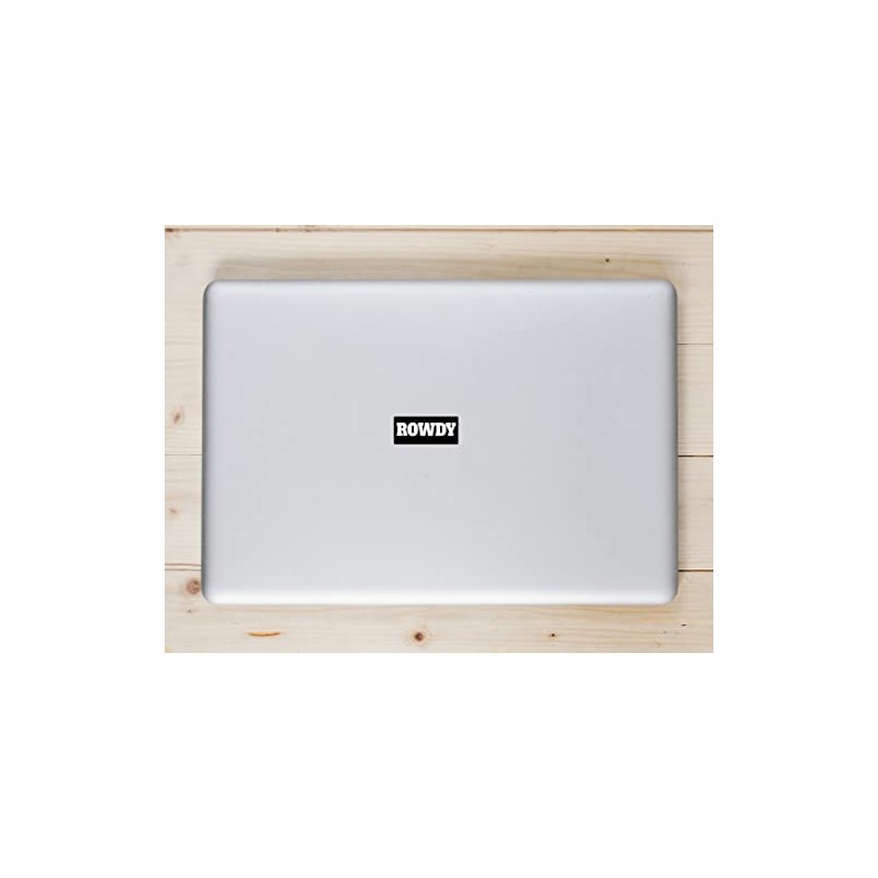 U.S. Custom Stickers Rowdy Black Sticker 3 Inch