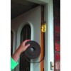 STORMGUARD Brown 05SR034010MB 10m EPDM 'P' Profile Self-Adeshive Rubber Draught