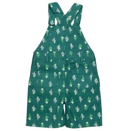 Kite Boys Cowboy Cactus Dungarees | Organic | Jungle Green | 0-5 Years