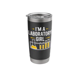 I'M A Laboratory Girl, Medical Lab Technician Lab Week Stainless Steel Insulated Tumbler