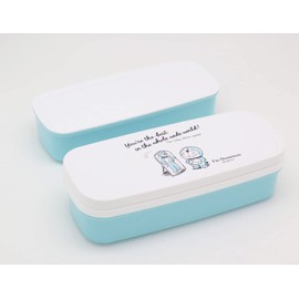 OSK PW-28K Doraemon Lunch Box, 2-Tier (with Partitions), Made in Japan