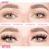 Fluffy Lash Clusters Left&Right Cluster Eyelashes Extensions 12-18mm DIY Individual