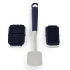 Beldray Deep Dish Handheld Washing Up Brush, Soft Rubber Bristles
