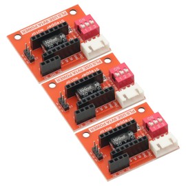 3Pcs DRV8825 A4988 3D Printer Stepper Motor Driver Control Extension Shield Boards for Arduino Control
