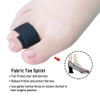 Welnove Broken Toe Splint Elasticity Corrector Braces - Set of