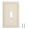 Henne Bery Sunken Pearls Heavy Duty Decorative Wall Plate Switch