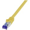 LogiLink C6A027S RJ45 CAT 6a S/FTP 0.50 m Yellow Pack