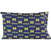 College Covers Michigan Wolverines Pillowcase Pair - Solid (Includes 2