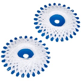 Glorex 5 2003 08 - Filo da cucito in poliestere resistente agli strappi, 2 x 20 m, colore: Bianco
